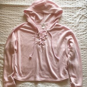 Forever 21 cropped hoodie